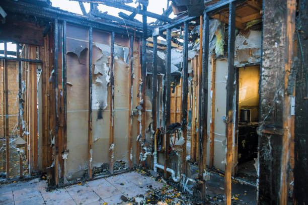 Professional Fire Damage Removal technician working in Fort Washington, PA